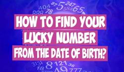 Find Lucky Number according to the date of birth